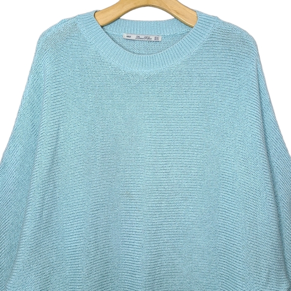 Zara Mint Bat Wing Heavy Knit Sweater - Picture 3 of 7